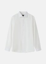 Men Plain Regular-Fit Shirt