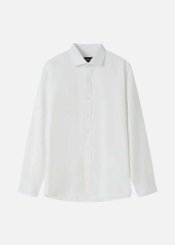 Men Plain Regular-Fit Shirt - Image 1
