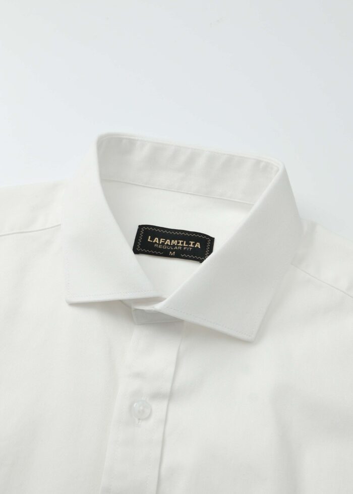 Men Plain Regular-Fit Shirt - Image 2