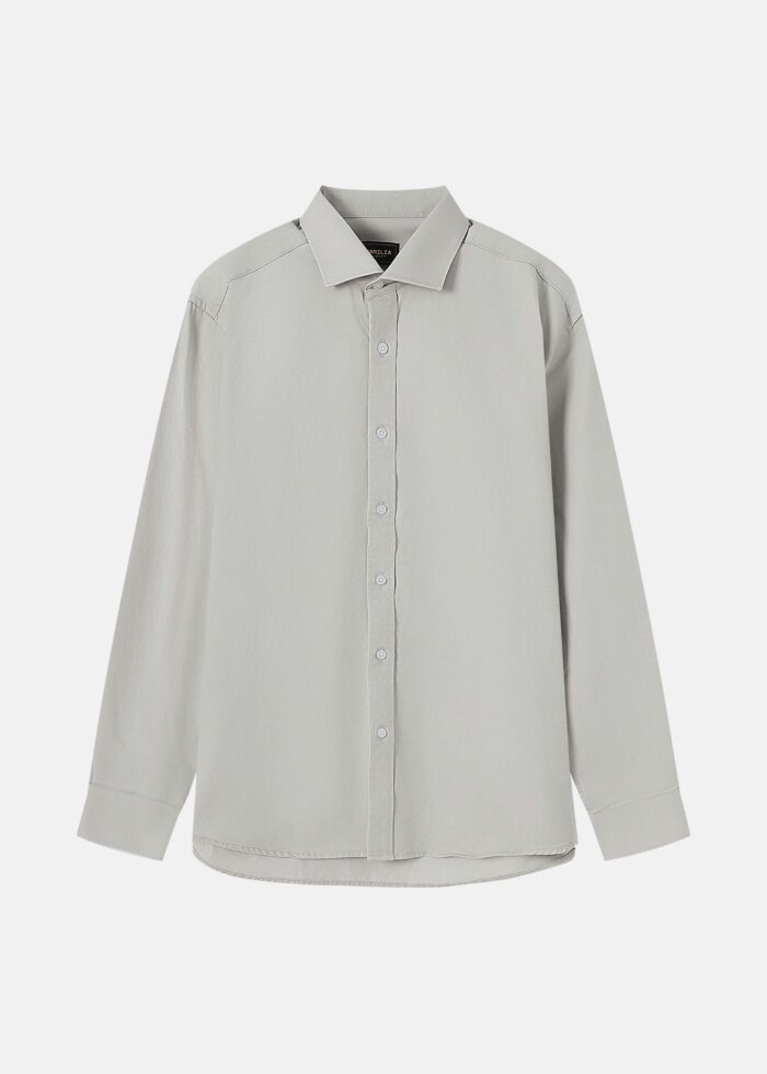 Men Plain Regular-Fit Shirt - Image 1