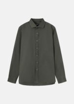 Men Plain Regular-Fit Shirt
