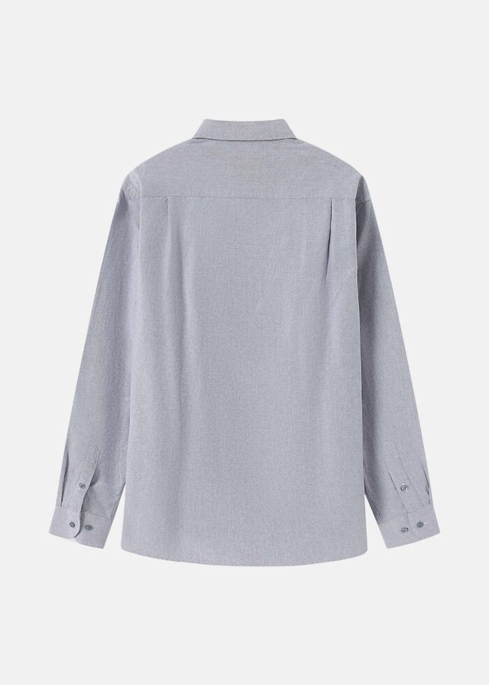 Men Plain Regular-Fit Shirt - Image 7