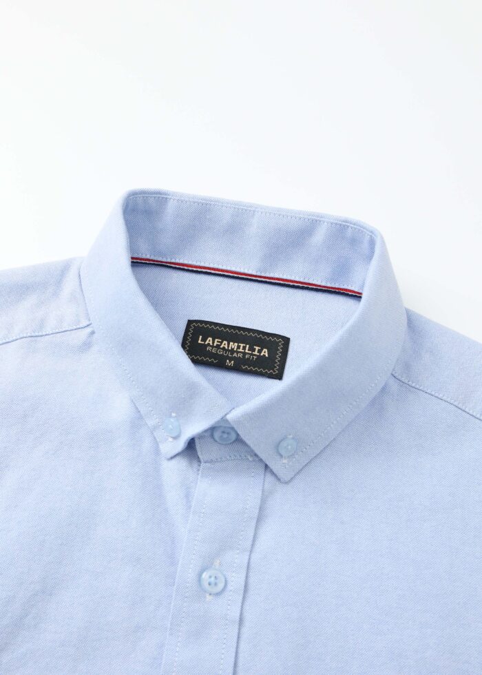 Men Plain Regular-Fit Shirt - Image 2