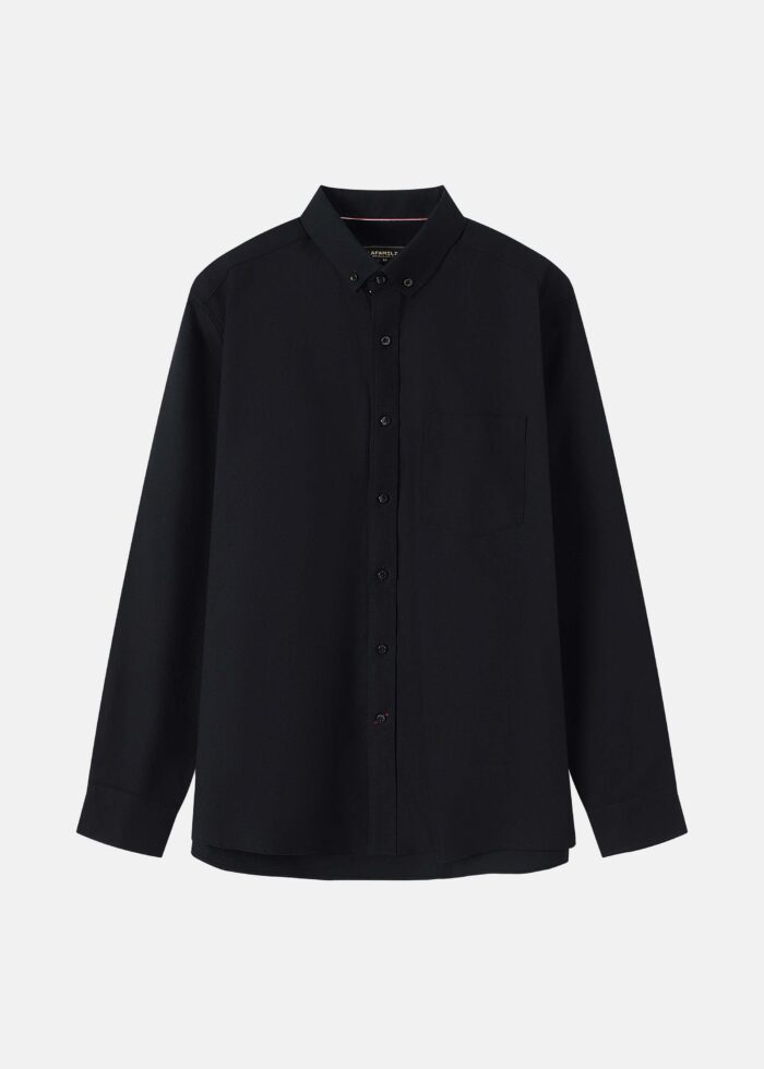 Men Plain Regular-Fit Shirt - Image 1