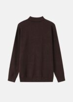 Men Knitted Fabric Polo Shirt - Image 6