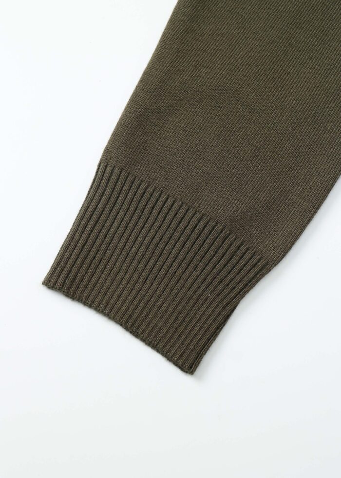 Men Turtleneck Plain Blouse - Image 5