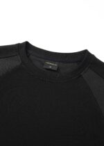 Men Mixed Fabric Sweatshirt - Image 2