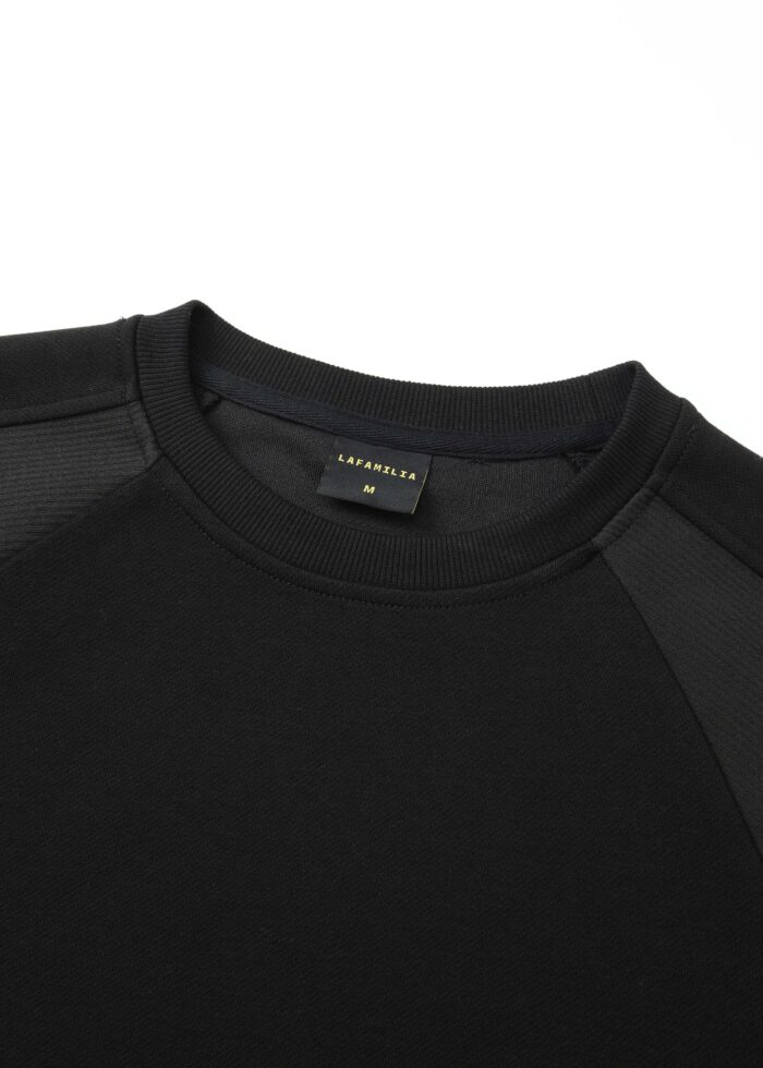 Men Mixed Fabric Sweatshirt - Image 2