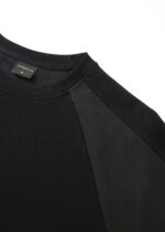 Men Mixed Fabric Sweatshirt - Image 3
