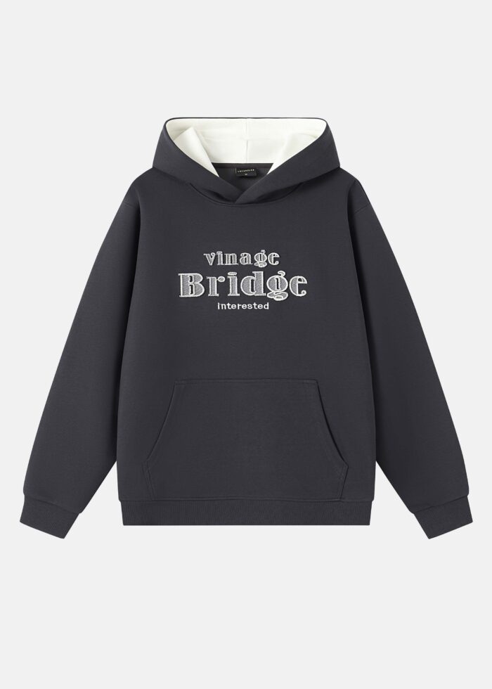 Men "Vinage Bridge Interested" Hoodie - Image 1