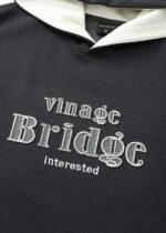 Men "Vinage Bridge Interested" Hoodie - Image 3