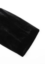 Women Velvet Plain Blazer - Image 5
