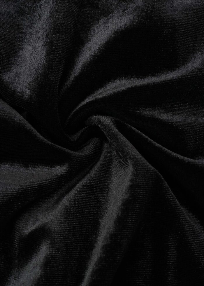 Women Velvet Plain Blazer - Image 8