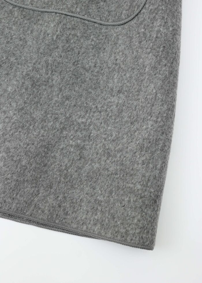 Women Wool Broadcloth Plain Vest - Image 5