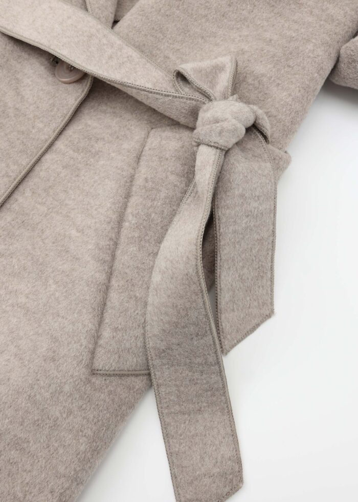 Women Wool Broadcloth Plain Jacket - Image 3