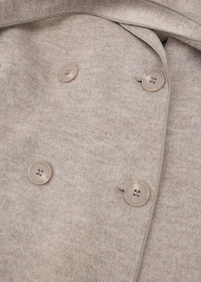 Women Wool Broadcloth Plain Jacket - Image 4