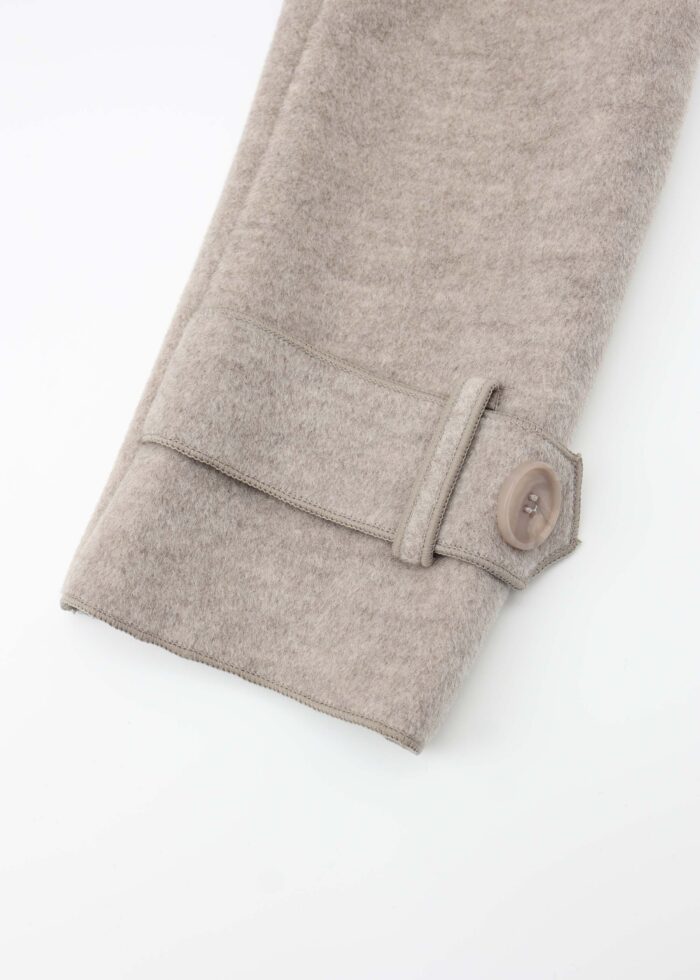 Women Wool Broadcloth Plain Jacket - Image 5