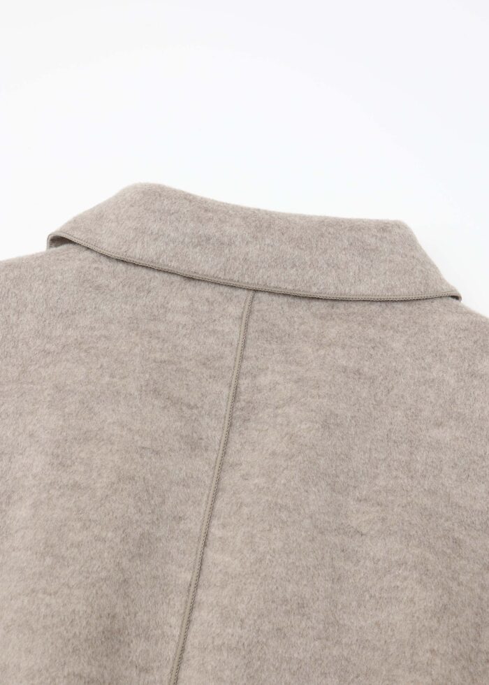 Women Wool Broadcloth Plain Jacket - Image 6