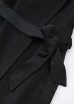 Women Wool Broadcloth Plain Coat - Image 3