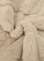 Women Striped Fur Jacket - Image 8
