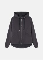 Women Plain Scuba Fabric Track Jacket