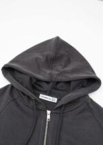 Women Plain Scuba Fabric Track Jacket - Image 2