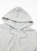 Women Plain Scuba Fabric Track Jacket - Image 2
