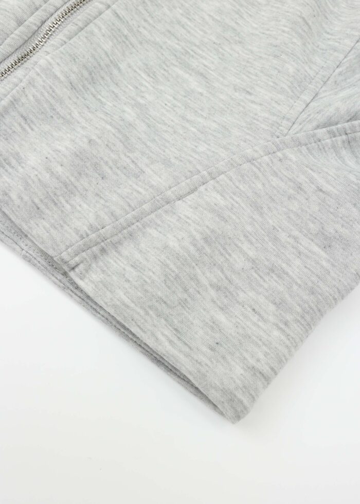 Women Plain Scuba Fabric Track Jacket - Image 5