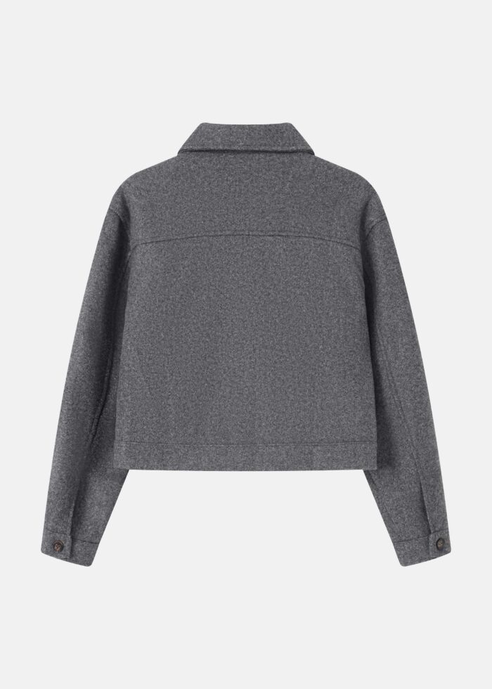 Women Wool Broadcloth Jacket - Image 7