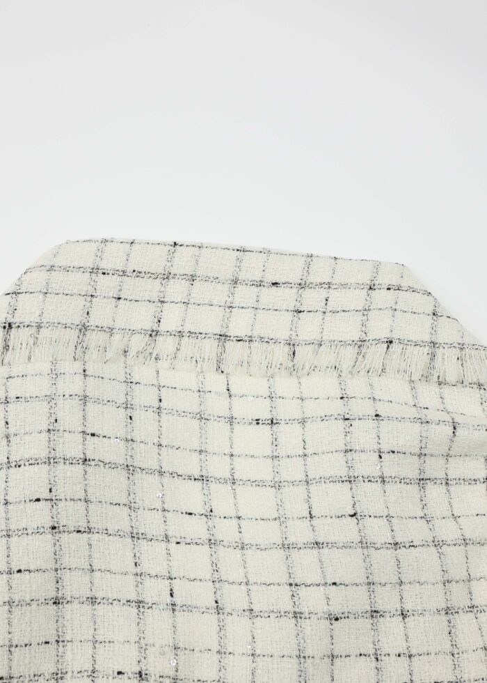 Women Checkered Cape - Image 5