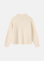 Women Knitted Pearls Decor Jacket - Image 7