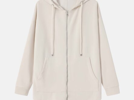 Women Plain Scuba Fabric Track Jacket