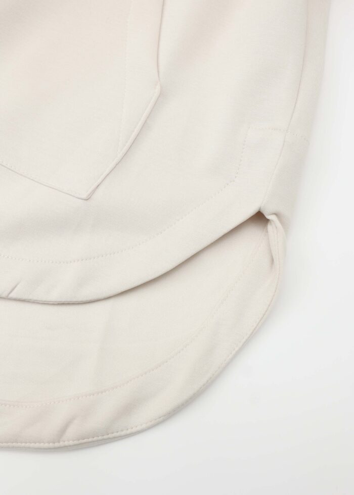 Women Plain Scuba Fabric Track Jacket - Image 5