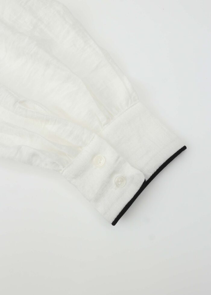 Women Ruffled Decor Shirt - Image 5