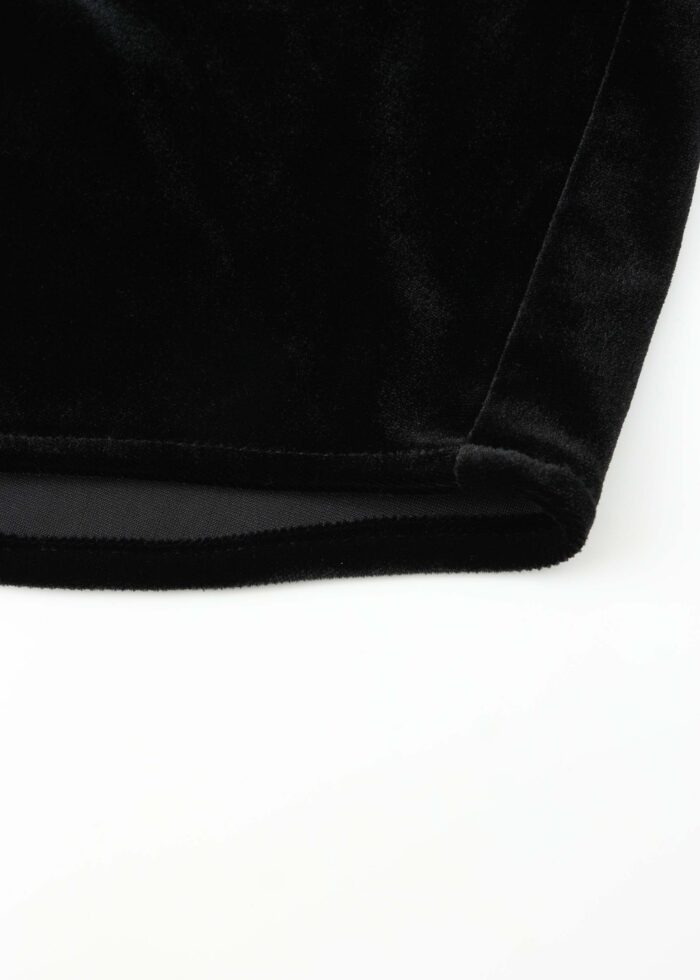 Women Velvet Plain Shirt - Image 4
