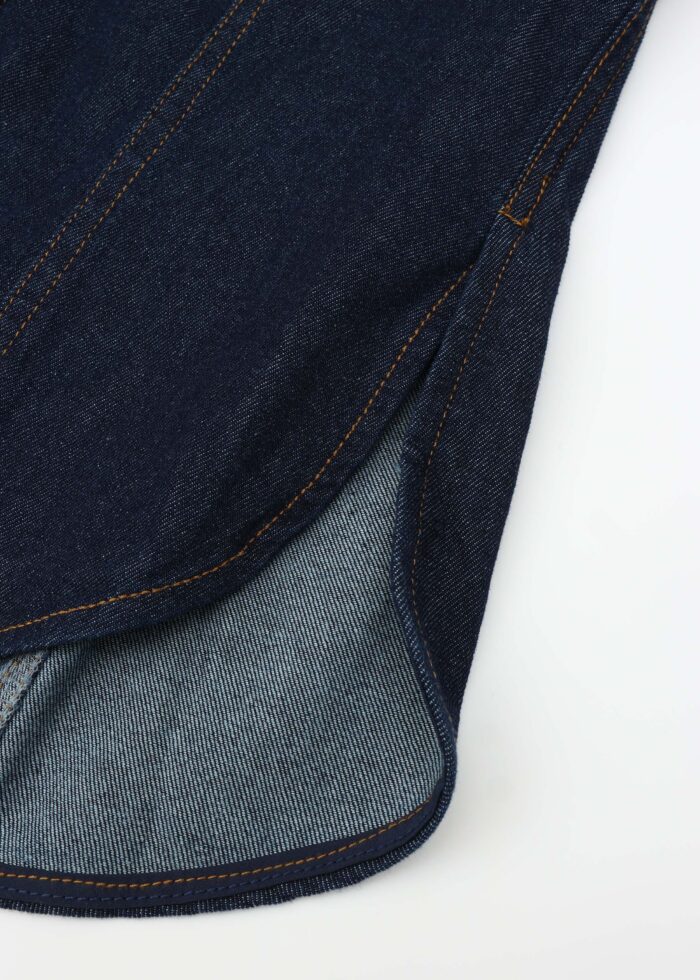 Women Denim Plain Shirt - Image 4