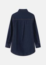 Women Denim Plain Shirt - Image 7