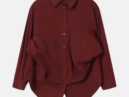 Women Side Folded Design Shirt