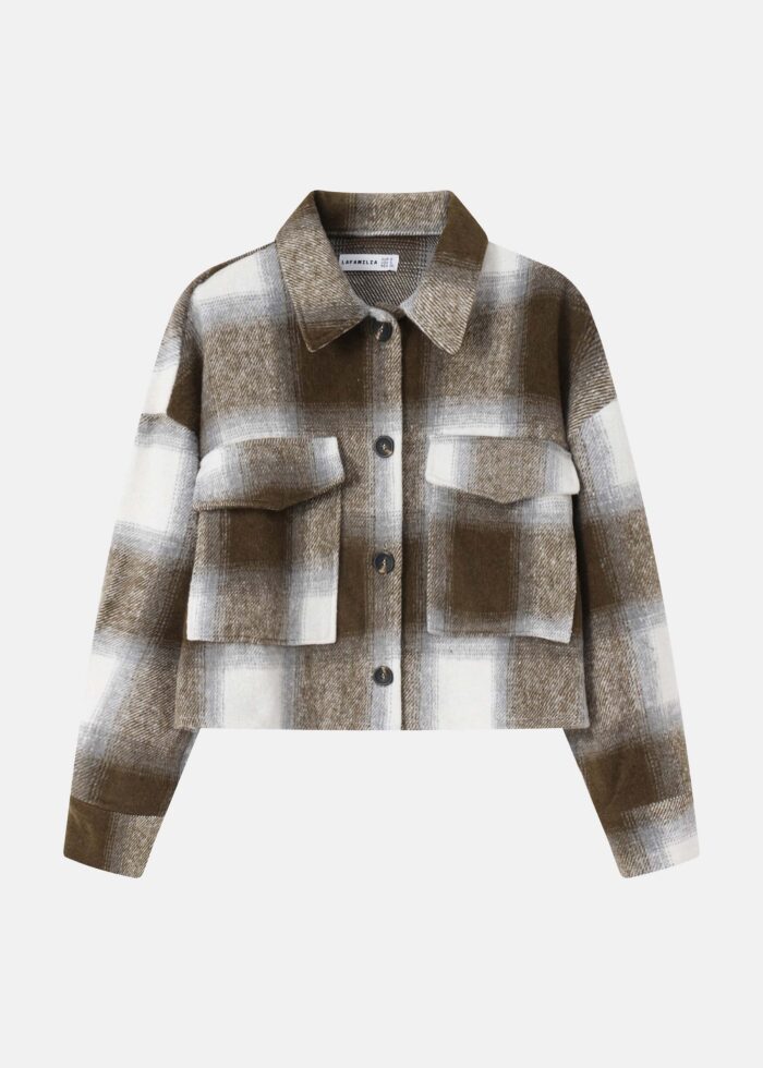 Women Plaid Shirt - Image 1