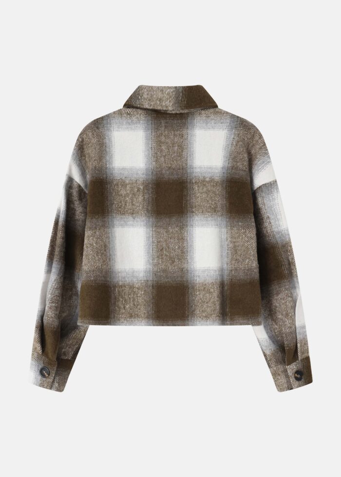 Women Plaid Shirt - Image 7