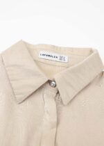 Women Glittery Fabric Plain Shirt - Image 2