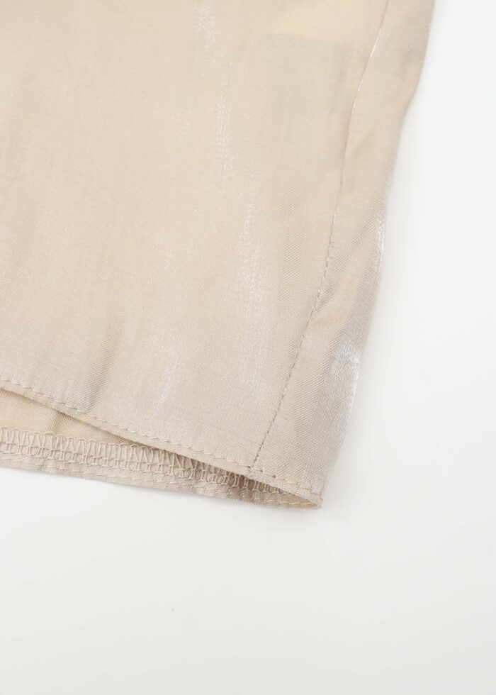 Women Glittery Fabric Plain Shirt - Image 4