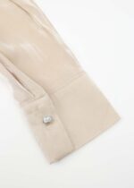 Women Glittery Fabric Plain Shirt - Image 5