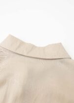 Women Glittery Fabric Plain Shirt - Image 6