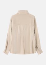 Women Glittery Fabric Plain Shirt - Image 7
