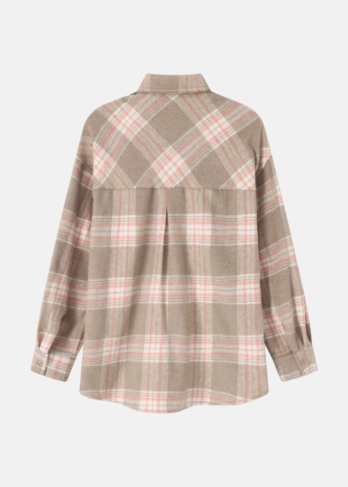 Women Plaid Shirt - Image 7