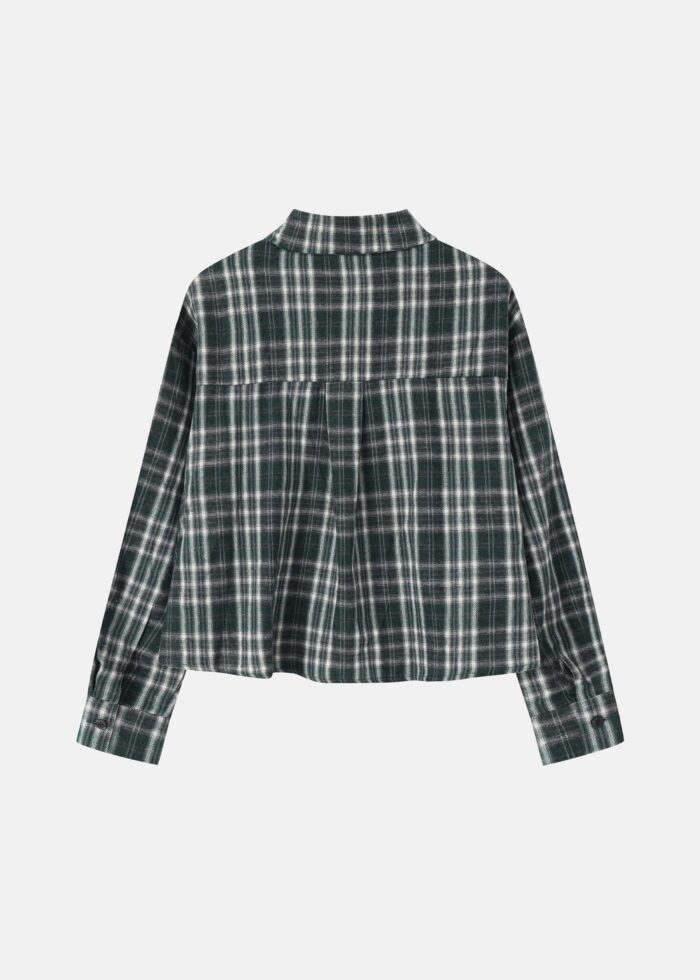 Women Plaid Shirt - Image 8