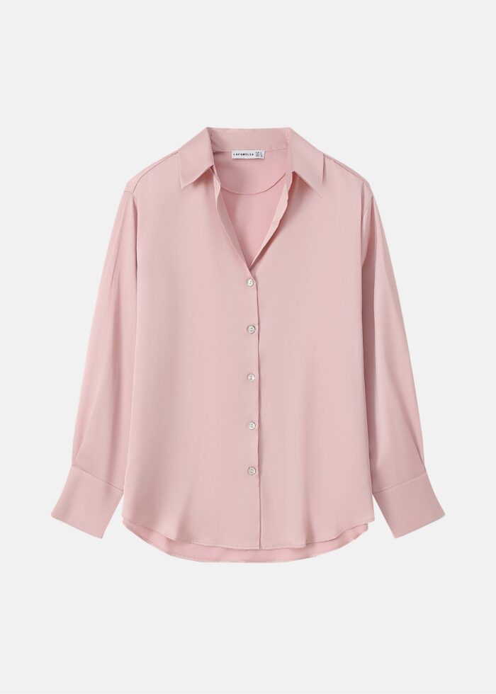 Women Satin Shirt - Image 1