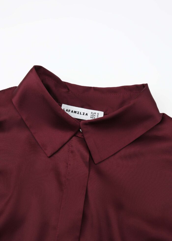 Women Satin Shirt - Image 2
