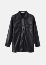 Women Leather Shirt